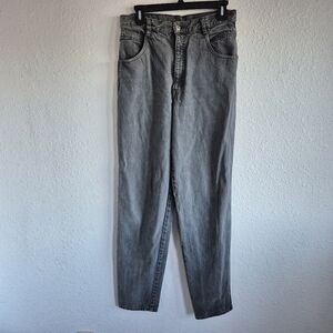 Vintage Brittania‎ Black Grey Washed Jeans Womens Size 32 L